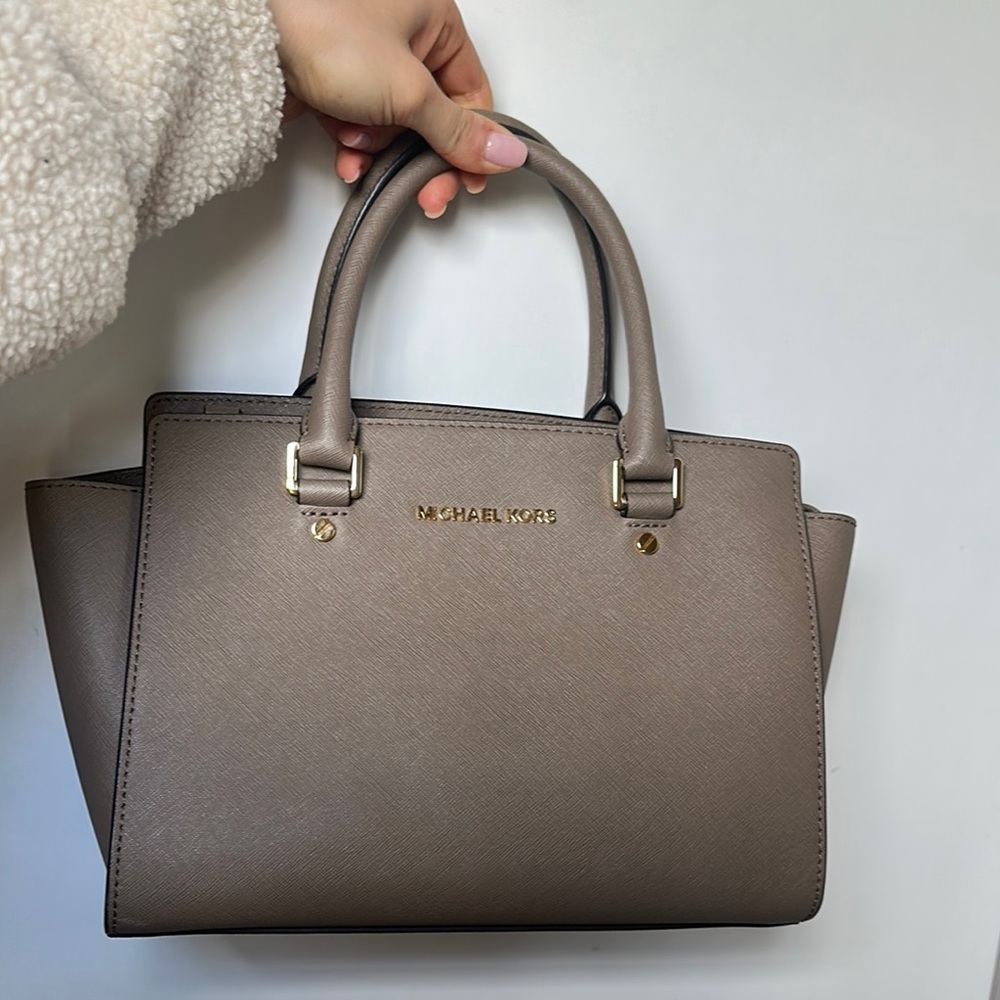 Michael Kors Taupe Handbag